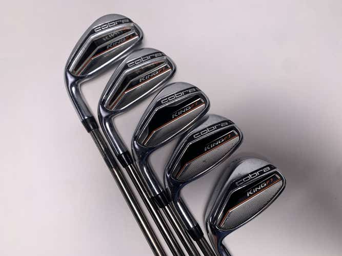 LEFTY Cobra KING F7 Iron Set 6-PW UST Mamiya Recoil ES 460 F4 Stiff LH