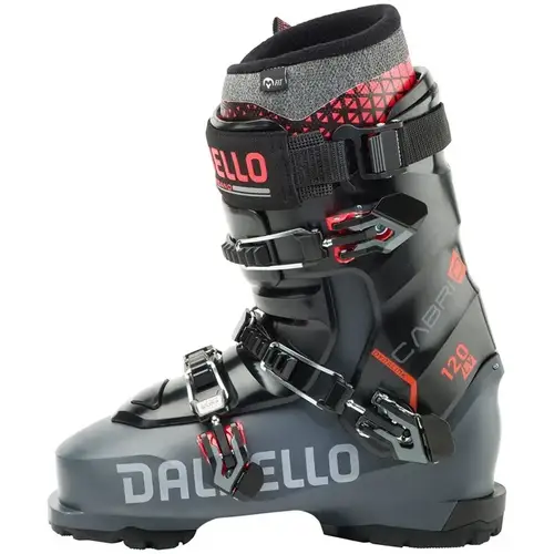 NEW Men's Dalbello Cabrio LV 120 Ski Boots - Size Mondo 30.0 / 30.5 (Grey / Black)