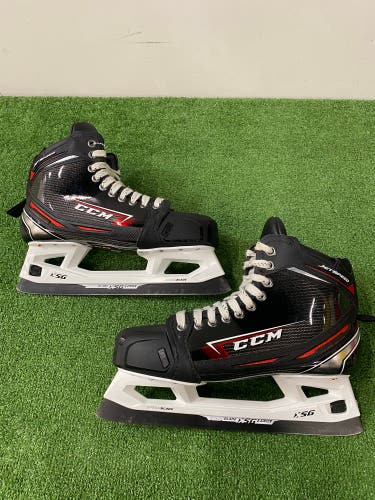 CCM JetSpeed FT2 Hockey Goalie Skates | Senior Size 8 (Regular)