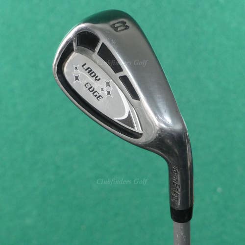 Lady Tour Edge Lady Edge Single 8 Iron Factory Graphite Ladies