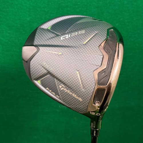 TaylorMade Qi35 MAX 12 Driver Mitsubishi Kai'li Red 60-R Graphite Regular w/HC