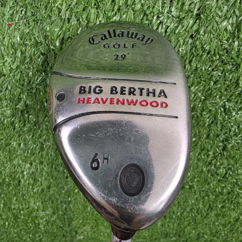 Callaway Big Bertha Heavenwood 6H 29 RCH 75g Regular Flex Graphite RH 38.5"