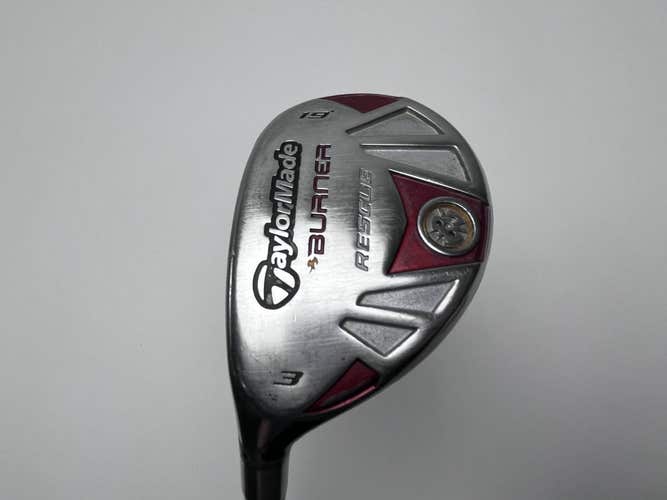 LEFTY TaylorMade Burner Rescue 3 Hybrid 19* REAX SuperFast 65g Regular Graphite