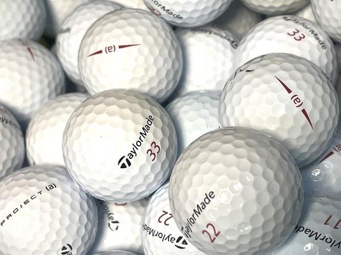 36 Premium TaylorMade Project @ AAA Used Golf Balls