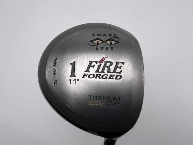 Snake Eyes Fire Forged Driver 11* Ladies Graphite Womens RH