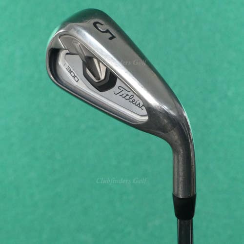 Titleist T300 Single 5 Iron True Temper AMT S300 Black Steel Stiff