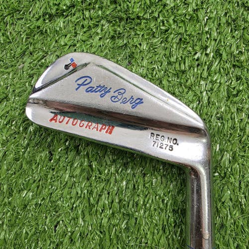 VTG Wilson Patty Berg Autograph Single 3 Iron Speed-Flo Stiff Steel RH 37"