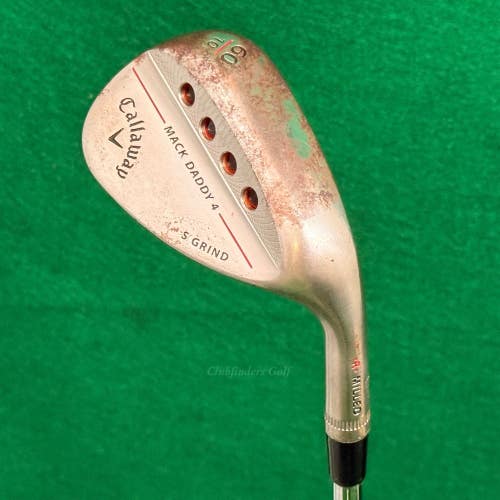 Callaway Mack Daddy 4 Raw 60-10S 60 Lob Wedge DG 115 TI Wedge Flex
