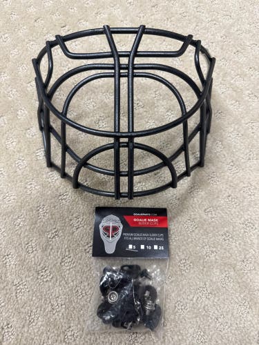 Bauer Profile Certified Style Cat-Eye Cage (Gun Metal Gray)