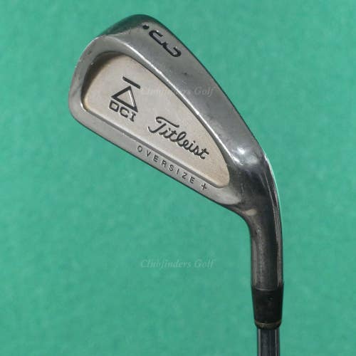 Titleist DCI Black Oversize+ Single 3 Iron Factory TriSpec Steel Stiff