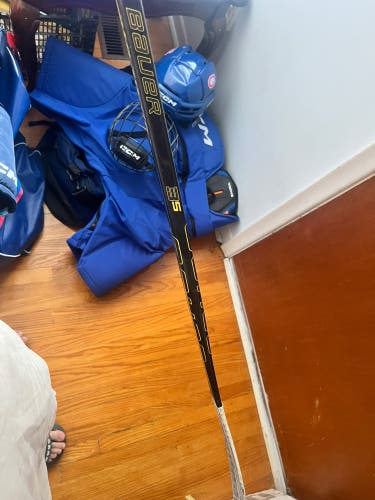 Intermediate Bauer Supreme 3S Left Hand Hockey Stick P92 65 Flex (Used)