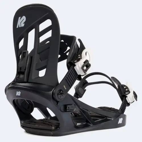 NEW K2 Youth You+H Snowboard Bindings 2024 Black - Medium