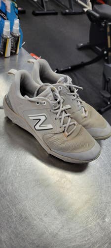 Used New Balance 9 BB/SB Cleats Grey Senior 9 11497-S000160660