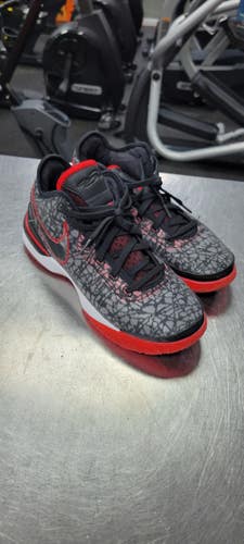 Used Nike Nike Lebron NXXT x FaZe Clan Black Red Size 9 DR8784-001 11497-S000160661