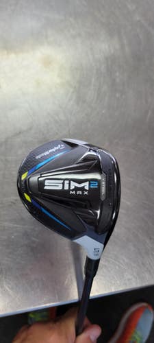 Used Taylormade SIM 2 MAX Mens Fairway Wood RH 5 Wood 11497-S000160657