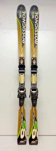 Rossignol World Cup 9S Ti 155cm r=11m Slalom Racing Skis World Cup Bindings