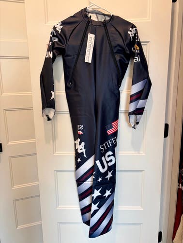 New Women’s US Ski Team Speed DH Suit, Medium FIS Legal