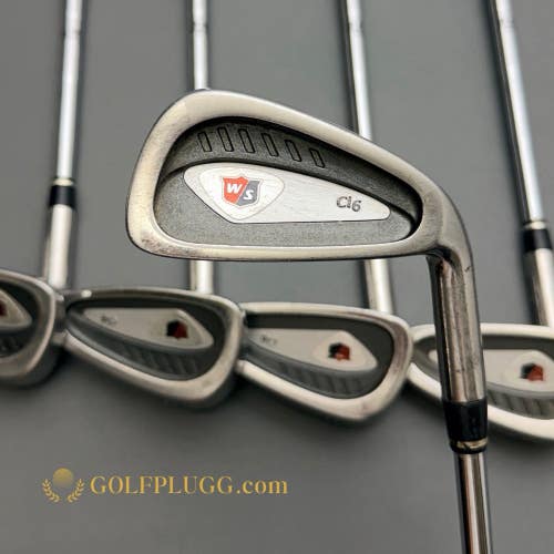 Wilson Staff Ci6 Iron Set 4-GW / True Temper Steel, Regular (306)