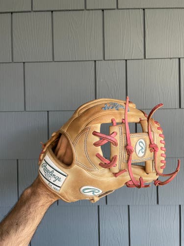 Rawlings Heart of the Hide PROR934-2CP RH Infield Baseball Glove 11.5" (Used)