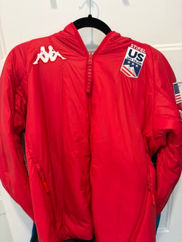 New US Ski Team men’s puffer jacket small