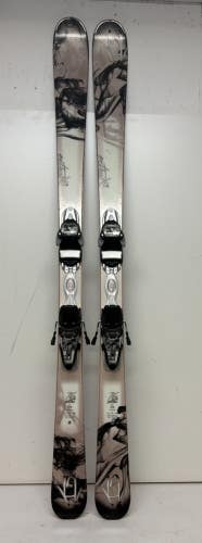 K2 Potion 76 Ti 156cm 120-76-105 r=13m Rocker Skis Marker ER3 Adjustable Binding