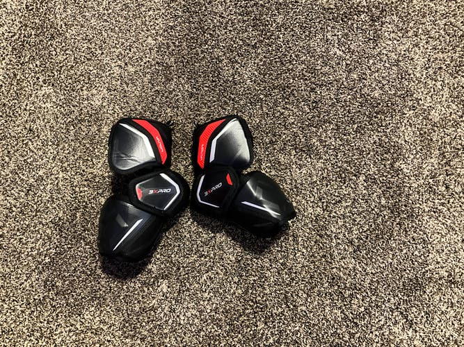 Intermediate Large Bauer Vapor 3X Pro Elbow Pads (Used)