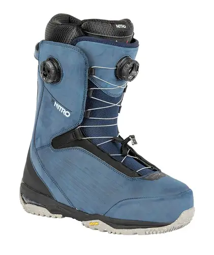 NEW Nitro 2023 Men's Chase BOA Snowboard Boots - Blue 11.5
