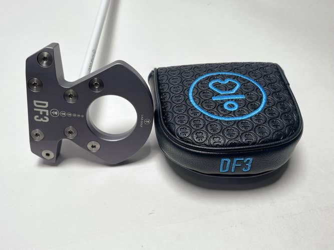 L.A.B. Golf DF3 Counterbalanced Charcoal Putter 36.5" 69* ACCRA Mens RH HC