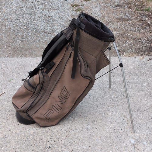 Ping Hoofer Brown Stand Bag