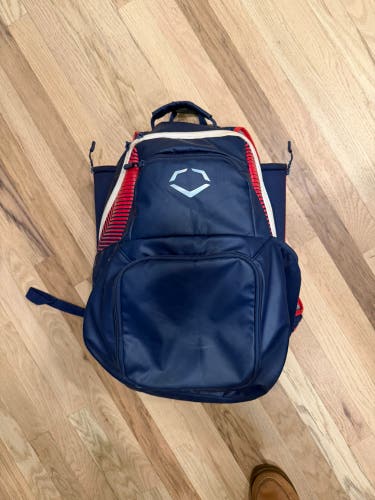 Blue and Red Boys EvoShield Backpack (Used)