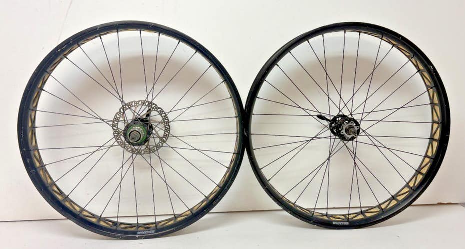Specialized Fatboy Black Aluminum 26" QR Fat Bike Wheels Fatsno Hope Pro 4 Hub