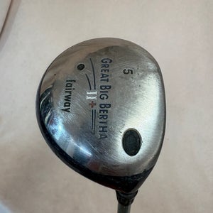 Men's Callaway Great Big Bertha II+ Right Handed Fairway Wood 5 Wood Graphite Shaft (Used)