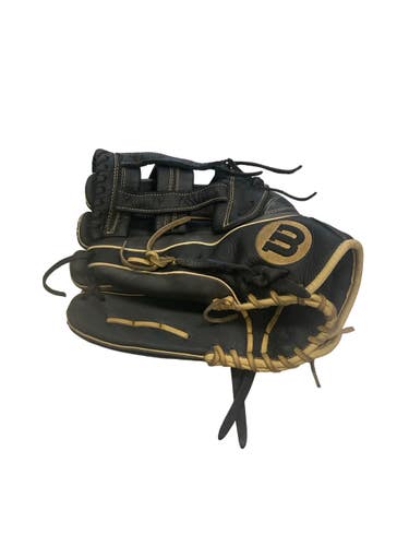 Used Wilson A1000 BB/SB Glove LH Throw Black 12 1/2" 11859-S000032986