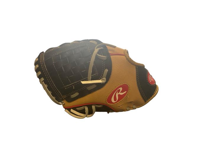 Used Rawlings PLAYERS SERIES BB/SB Glove LH Throw Black 10" 11859-S000032965
