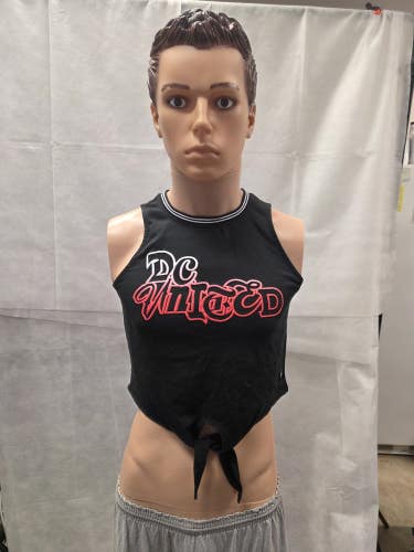 NWS DC United The Wild Collective Twist Front Shirt Women's S MLS