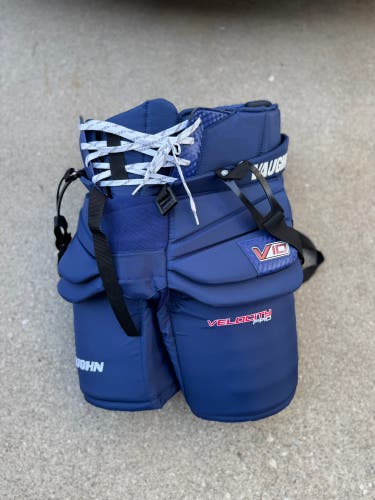 Senior Large Vaughn Velocity V10 Hockey Goalie Pants (Used)