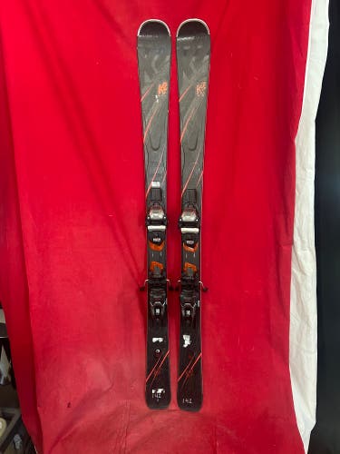 Skis: K2 142 cm All Mountain Skis With Bindings (Used)