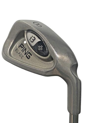 Ping i3 Plus 8 Iron White Dot 3* Up RH Cushin Stiff Steel 36.5" Good Mid Grip