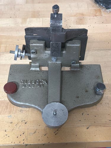 Wissota Tangent Finder Skate Sharpening Holder