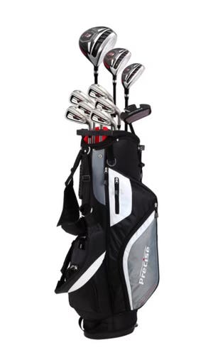 Men's Left Hand Clubs Precise M5 Regular Flex Full Set