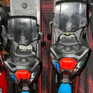 Marker Race Xcell Ski Bindings 85 mm Brake Max Din 16 (Used) With Plates