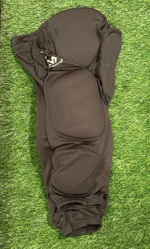 Black Unisex XL Youth McDavid Game Pants (New)