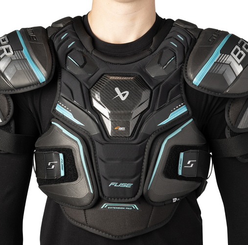 New, NWT, Bauer Supreme Fuse Shoulder Pads, Size Senior LG, XL