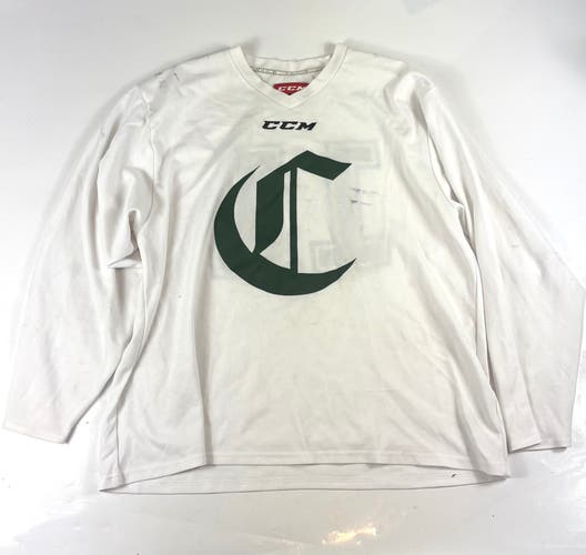 White XL Men's CCM Jersey (Used)
