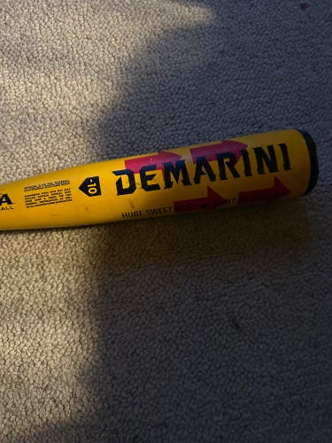 2026 DeMarini The Goods One Piece Alloy USABat Certified Bat (-10) 20 oz 30" (Used)
