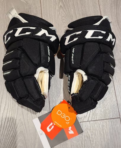 CCM Tacks 4 Roll Pro 2 Gloves 12" Black (New)