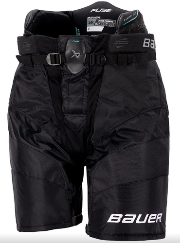 New, NWT, Bauer Supreme Fuse Pants, Black, Size Senior MD, LG, XL