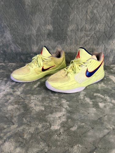 Yellow Kid's 7Y (Big Kids / Youth) Nike Ja 1 Shoes (Used)