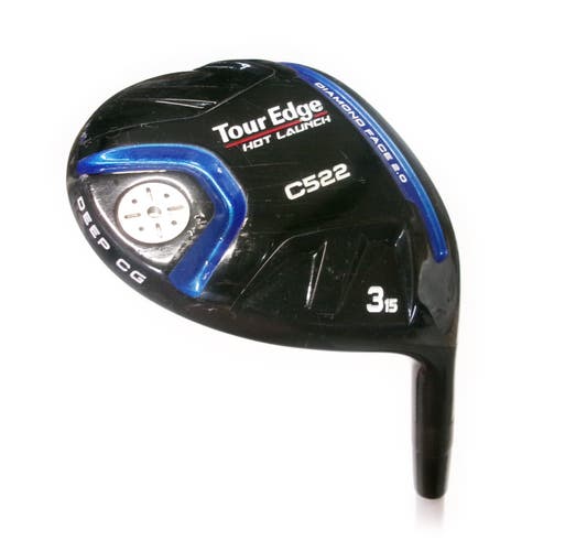 Tour Edge C522 15* 3 Wood Graphite Fubuki HL Series 50 Senior Flex