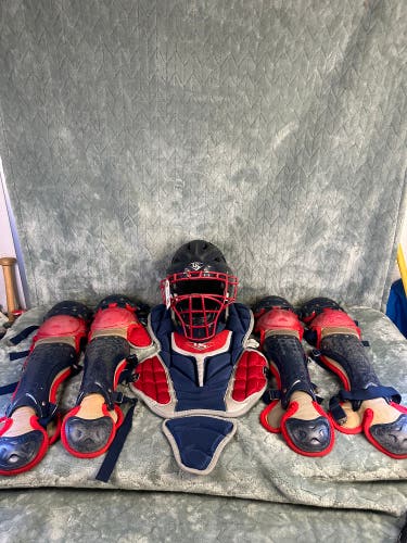 Youth Louisville Slugger Catcher's Set (Used)
